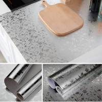 ราคา สติ๊กเกอร์ฟอยล์อลูมิเนียม กันน้ำมันกระเด็น สติ๊กเกอร์ติดผนัง กันน้ำกันเชื้อรา ทนความร้อน ใช้สำหรับติดผนังห้องครัว Aluminum foil sticker (11366106143)