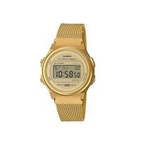 ราคา นาฬิกาข้อมือ Casio รุ่น A171WEMG 9A นาฬิกา สีทอง ดิจิตอล สายสแตนเลส ของแท้ 100 ประกันศูนย์เซนทรัล 1 ปี (15091324132)