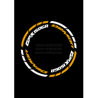 ราคา สติกเกอร์ขอบล้อสะท้อนแสง GPX Demon 150 GR 1 ชุดติดได้ 2 ล้อ (16392196975)