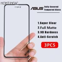 ราคา 3 ชิ้น hontinga 9D สำหรับ ฟิมส์กระจก ASUS Zenfone MAX M1 MAX M2 MAX PRO M1 MAX PRO M2 Zenfone 5Z Zenfone MAX Plus M1 Zenfone 5 3 ชิ้น 9D เต็มฝาครอบกระจกกันรอยหน้าจอ (1561236339)