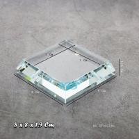 ราคา ฐานแก้วคริสตัล ฐานพระ ฐานรองพระ แท่นวางพระ แท่นรองพระ ฐานวางพระ ฐานตั้งบูชาพระ แท่นบูชา ที่วางพระ Crystal Clears Base Glass Stand (9552213296)