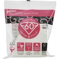 ราคา พร้อมส่ง HARIO V60 Paper Filter กระดาษสำหรับดริปและกรองกาแฟ 100 แผ่นสีขาว แผ่นสีน้ำตาล (19496444958)