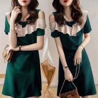 ราคา 7829 green เดรสสีเขียว เสื้อผ้าแฟชั่นผู้หญิง ชุดเดรส ออกงาน เดรสน่ารัก เดรสเจ้าหญิง เดรสออกงานสาวอวบ เดรสเปิดไหล่ เดรสแฟชั่น (21165758437)