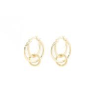 ราคา Jewellista ต่างหูห่วง Olavie ต่างหูเงินแท้ มี 3 สี ชุบโรสโกลด์ ชุบทองคำขาว ชุบทอง14k (10076131375)