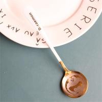 ราคา ช้อนกาแฟ Cartoon Spoon ช้อนกาแฟน่ารัก ช้อนโดเรม่อน ช้อนเกาหลี Starbuck สีไม่ลอก ช้อน (20920376590)