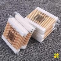 ราคา CLM สำลีก้านด้ามไม้ หัวคู่คัตเติ้ลบัต สำลีแบบไม้ 1 แพ็ค Cotton swab (17130569085)