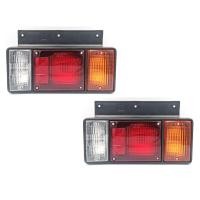 ราคา ไฟท้าย ISUZU NPR NKR พร้อมขั้ว หลอดไฟ 12V อีซูซุ รถบรรทุกกลาง ไฟท้ายรถบรรทุก ชุด ซ้าย ขวา คู่ละ (21183826194)