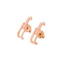 ราคา Jewellista ต่างหูเงินแท้ Polla มี 3 สี ทองคำขาว ทอง14k โรสโกลด์ (13267146284)