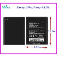 ราคา แบตเตอรี่ wiko Sunny 3 PlusSunny 4K200 6 0x7 6 Cm (20228448631)