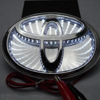 ราคา โลโก้ท้ายรถ LED Light Badge โคมไฟตกแต่ง Led โลโก้สำหรับ Toyota Toyota Yaris Corolla Camry Hilux Fortuner C HR GR 86 Supra Hiace Commuter Sienta Veloz Innova Majesty Vios (17375019241)
