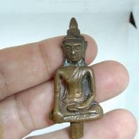 ราคา พระยอดธงไม่ทราบที่มาเนื้อทองเหลือเก่าผสมแท้ (15548588531)