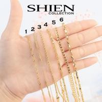 ราคา สร้อยคออิตาลี18k สร้อยคอ24k สร้อยคอทองลายสวย ใส่อาบน้ำได้ทุกวัน พร้อมส่ง (5020902191)