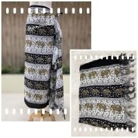 ราคา ผ้าพันคอ ผ้าฮาวาย ผ้าคลุมชุดว่ายน้ำ ผ้าชายทะเล ผ้าโสร่ง ผ้าคลุมไหล่ผ้าชายหาดสีสันสดใส เนื้อผ้าพริ้ว ไม่หนา (19708525239)