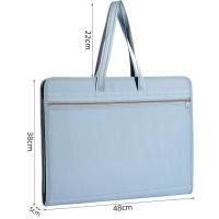 ราคา กระเป๋าใส่แฟ้มเอกสาร A3แบบหลายชั้นกระเป๋าใส่เอกสารข้อสอบแบบถือมีซิปสำหรับนักเรียนกระเป๋าเก็บเอกสารขนาด A4กระเป๋าใส่เอกสารกระเป๋าใส่เอกสาร (16022207206)