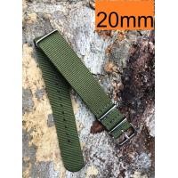 ราคา HandMan barel แถม สปริง เหล็กถอดสาย สายนาฬิกา นาโต้ ซูลู nato ผ้าไนล่อน ไซส์ 20 มม nato20 (2168022133)