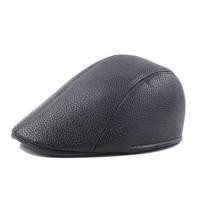 ราคา หมวกเบเร่ต์ชาย หมวกวินเทจ หมวกติงลี่ หนัง PU ส่งจากไทย (16009316892)