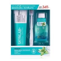 ราคา เซ็ทยาสีฟัน 1 กล่อง SKYNLAB PREMIUM GIFT SET 3IN1 สกินแล็บ พรีเมี่ยม กิ๊ฟเซ็ท ทรีอินวัน ยาสีฟัน แปรงสีฟัน น้ำยาบ้วนปาก ยาสีฟันระดับพรีเมียม (17274935803)