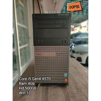 ราคา คอมพิวเตอร์ Dell Optiplex 3020 Core I5 Gen4 4570 Ram 4GB HD 500GB พร้อมใช้ วินโด้ 10 Usede (14079008011)