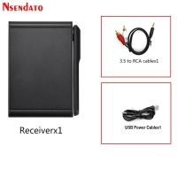 ราคา เครื่องรับเครื่องส่งสัญญาณ Wifi เสียงเพลงอะแดปเตอร์เสียงแบบไร้สายระบบดิจิทัลระบบไฮไฟ2 4กิกะเฮิร์ตซ์200เมตรพร้อมสายออดิโอ3 5มม สำหรับไอแพด (20091296665)