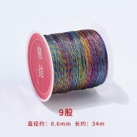ราคา Taobao Collection เชือกถักด้ายทองและเงินเชือกถักหลากสี DIY (13829383917)