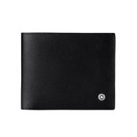 ราคา Montblanc MONTBLANC กระเป๋าสตางค์ผู้ชายสั้นหนังกระเป๋าสตางค์แบบพับได้101867 (19611399054)