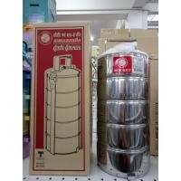 ราคา ปิ่นโต ปิ่นโตสแตนเลส ปิ่นโตสแตนเลส ตรา จรวด 4ชั้น 5ชั้น (20666412392)