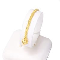 ราคา สินค้าราคาส่ง สร้อยข้อมือ สร้อยข้อมือทอง ลายถักเปีย น้ำหนัก1บาท ยาว7นิ้ว สร้อยข้อมือทองปลอม ทองโคลนนิ่ง เหมือนจริง (20251710291)