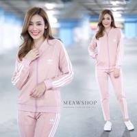 ราคา Set ชุดวอร์ม Adidas S 5XL ปลายขาซิป สวมใส่สบาย ชุดออกกำลังกาย ชุดขึ้นเครื่อง ชุดกีฬา ชุดใส่เที่ยว ชุดคู่เพื่อน ธีมกีฬา (15997542937)