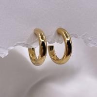 ราคา ต่างหูห่วงทอง 20มม หนา 4มม ต่างหูห่วงเงินแท้ชุบทอง 18K ของขวัญ เหมาะสำหรับคนแพ้ง่าย คุณภาพสูง สไตล์ตะวันตก (20317222759)