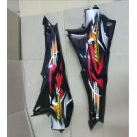 ราคา ชุดท้าย wave125r เวฟ125s ฝาข้างท้าย กาบรถ ชุดสี แฟริ่ง เฟรมรถ wave125s สีดำ 3ชิ้น (19393831965)