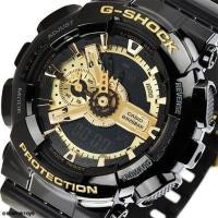 ราคา Ca sio G SHOCK นาฬิกาข้อมือสุภาพบุรุษ สายเรซิ่น รุ่น ของแท้100 ประกันCMG GA 110GB 1A Black Gold (985298626)