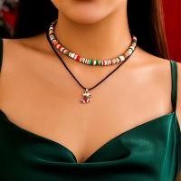 ราคา Ingemark สร้อยกระดูกไหปลาร้าจี้รูปกวางต้นคริสต์มาสสโนว์แมนโลหะน่ารักแบบเกาหลีสร้อยคอทรงกลมดินเหนียวนิ่มแฟชั่นเครื่องประดับสำหรับงานเลี้ยงคริสต์มาส (20485003854)