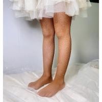 ราคา เด็กสาวถุงน่องแฟชั่นถุงน่องแหอวนกลวงลูกไม้ Rhinestone G Litter ถุงน่องสำหรับเด็กสาวฤดูร้อนตาข่ายถุงเท้าเด็ก (20694304844)