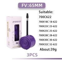 ราคา OFF 700C Bicycle Inner tube High pressure Resistant Ultra light Road bike TPU Tube 39g Puncture Resistant 700x18 32C FV45 65 85mm professional Spare tire (21046833651)