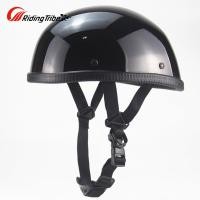 ราคา Riding Tribe หมวกกันน็อคขี่มอเตอร์ไซค์หมวกกันน็อคครึ่งใบสไตล์เรโทรสีพื้นหมวกกันน็อคน้ำหนักเบา (12866109694)