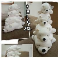 ราคา สุดคุ้ม ตุ๊กตานุ่มนิ่ม หมีขี้เซา หมีขาวขั้วโลก หมีขั้วโลก ใยไมโคร ผ้า nano Spandex (7919432438)