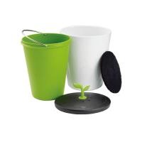 ราคา Chefn EcoCrock Ceramic Compost Bin With Replaceable Natural Charcoal Filter White 3L แก้วเซรามิคดูดกลิ่น (18990047711)