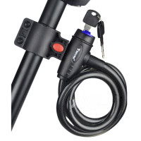 ราคา Prakan สายล็อคจักรยาน ที่ล็อคจักรยาน อปุกรณ์ล็อคจักรยาน สายล็อคอเนกประสงค์ Bicycle lock (9553186873)