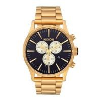ราคา Nixon Sentry Chrono NXA3862033 00 Gold Indigo (19533965550)