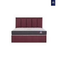 ราคา Solomon ที่นอนพร้อมเตียง รุ่น BERLIN เตียงไม่มีขา ดีไซน์หรู เกรดนำเข้า ที่นอนเลือกได้ สปริง ยางพารา ขนาด 3 5 5 6 ฟุต (15330533679)