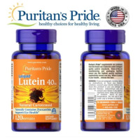 ราคา จัดส่งจากประเทศไทย Puritans Pride Lutein 40mg 120 Softgels วิตามินบำรุงดวงตา (19953889436)