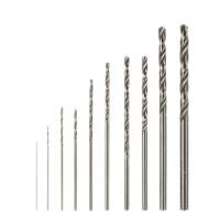 ราคา ขายร้อน10Pcs ความเร็วสูง HSS สีขาว Twist หัวเจาะชุดสำหรับ Dremel สว่านใหม่ (8759845866)