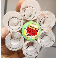 ราคา คอนแทคเลนส์ บิ๊กอาย รุ่น Kick it สีเทา ตาล Gray Brown มีค่าสายตา 0 00 7 50 เปลี่ยนแทนทุกเดือน (17968751423)