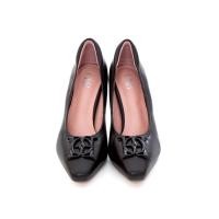 ราคา O B รองเท้าส้นสูงหนังแท้ รุ่น KATE HEELS IN DAILY BLACK (21045813882)