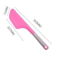 ราคา ไม้พายอบเค้กซิลิโคนขนาดใหญ่ไม้พายไม้พายครีมขนาดใหญ่กวนมีดแยมมีดเครื่องมืออบสี่สี (15154754264)
