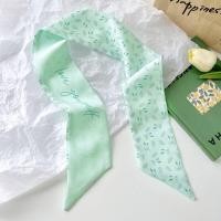 ราคา ริบบิ้นผูกคอลายดอกไม้สำหรับที่รัดผมอเนกประสงค์ผ้าผูกคอหูกระต่ายกระเป๋าเครื่องประดับผ้าพันคอ (19105365433)