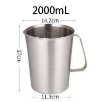 ราคา เหยือกตวงสแตนเลส แบบมีสเกล เหยือกสแตนเลส เหยือกตวง (15881371188)