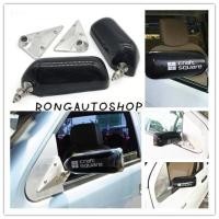 ราคา กระจก มองข้าง craft square คราฟสแคว คาร์บอนแท้ มี 3 ขนาดนูนให้เลือก M L XL เลนส์ฟ้า โหนกใหญ่ คาร์บอนแท้ กระจกมองข้าง (13249757116)