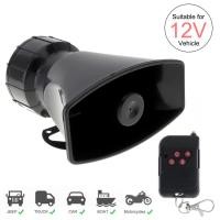 ราคา ลำโพงขยายเสียงไซเรนเตือนแตร100W 7เสียง12V 120 150dB ระบบลำโพงกลางแจ้งพร้อมไมโครโฟนแตรไซเรนในรถควบคุมระยะไกลสำหรับรถยนต์รถบรรทุกยานพาหนะรถจักรยานยนต์ (20150380448)