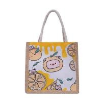 ราคา Hanaso กระเป๋าถือ กระเป๋าผ้ากระสอบ กระเป๋าผ้า กระเป๋าผ้าใบเล็กกระเป๋าถือ กระเป๋าใบเล็กน่ารัก ลายการ์ตูน 17 แบบ Handbag (16365411087)